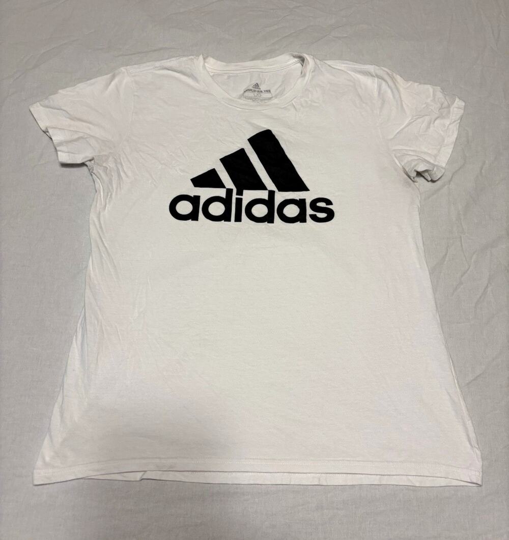 adidas Men's L classic White T-Shirt